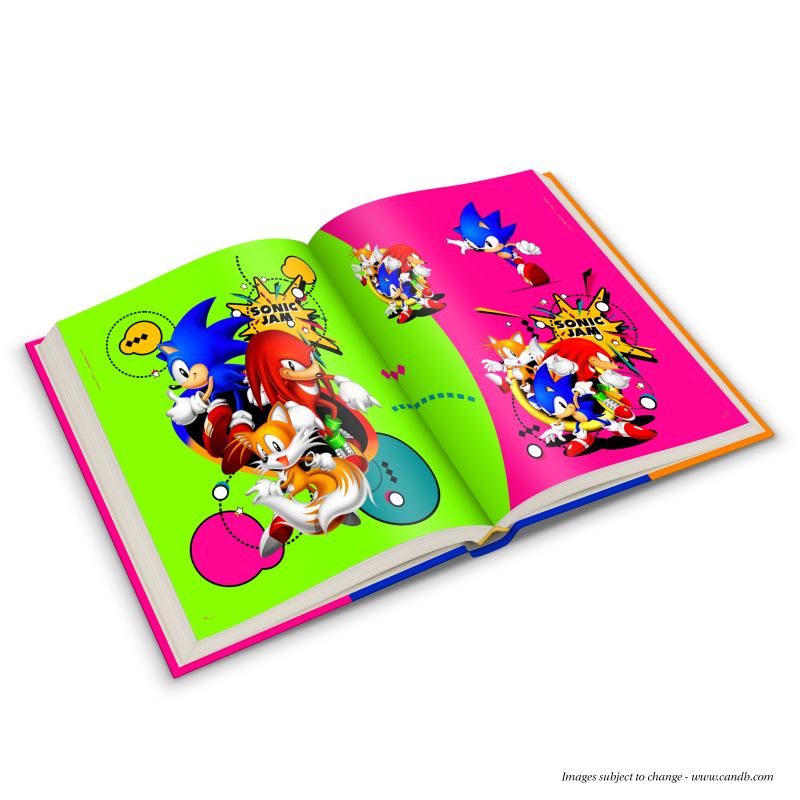 Illustration for article titled Sonic The Hedgehog's Fancy Coffee Table Art Book